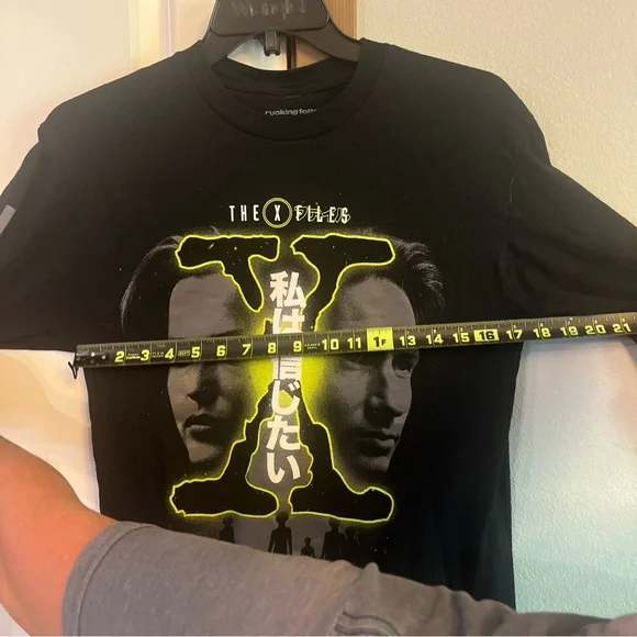 Rucking Fotten X-Files T-Shirt Longsleeve Medium Trust No One - Picture 7 of 7